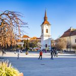 A marosvásárhelyi Színház tér és a magányos torony